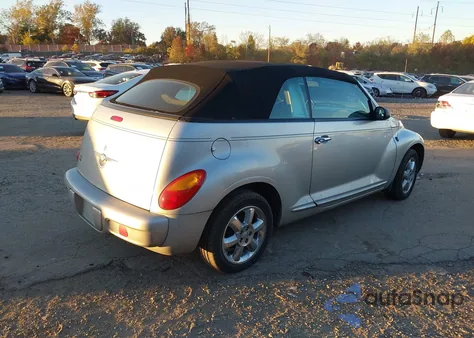 2005 Chrysler Pt Cruiser Touring из США, поврежденный, VIN 3C3EY55E65T324567